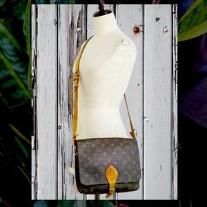 Authentic Louis Vuitton Cross body Cartouchiere GM